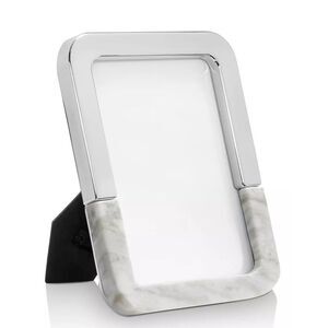 Anna New York Dual Frame Carrara Marble & Silver - NIB $195